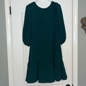 DKNY Teal Sleeveless Dress
